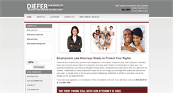 Desktop Screenshot of employmentlawlawyers.com